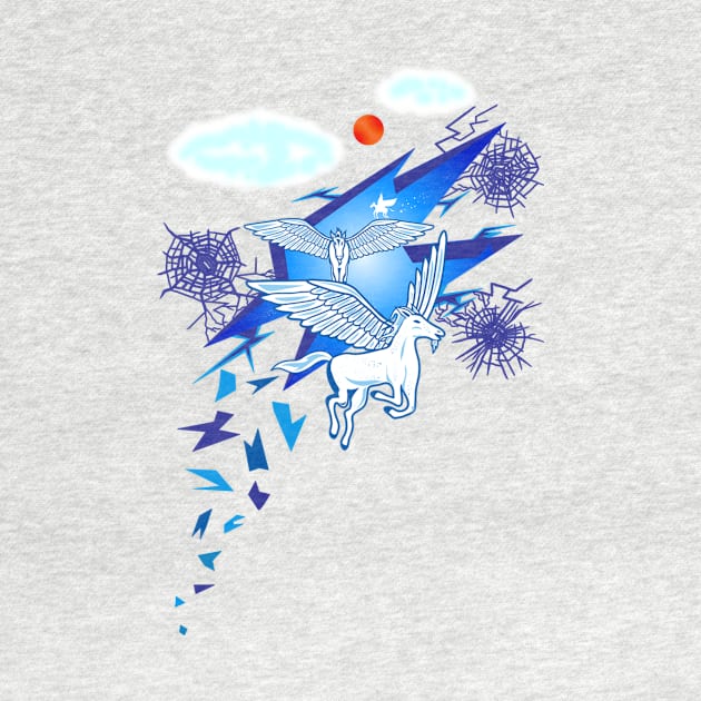 Bullet The Blue Sky by SweetToothTees